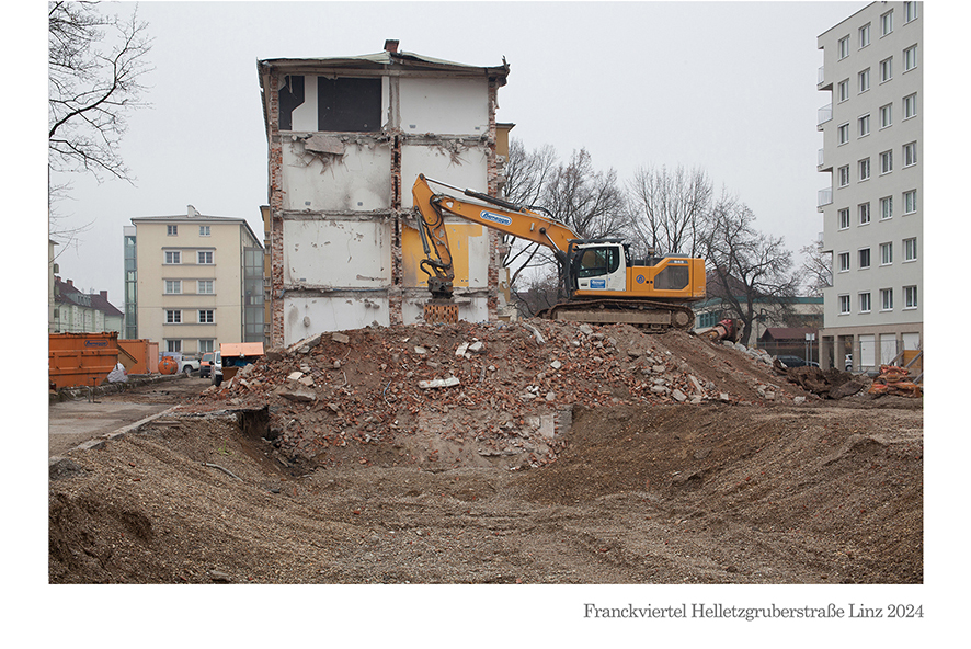 Franckviertel Helletzgruberstraße Linz 2024 © Billensteiner Renate