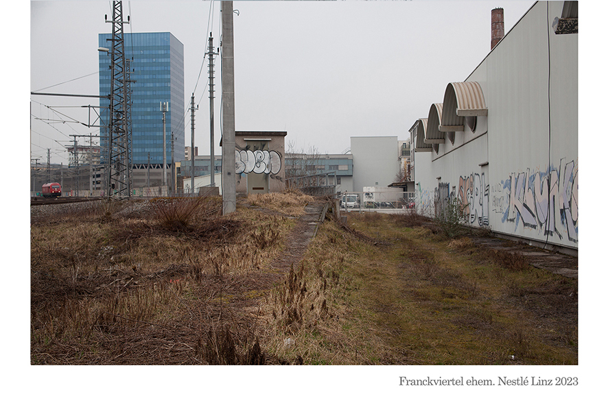 Franckviertel ehem. Nestle Franckstraße 4 bis 8 Linz 2023 © Billensteiner Renate