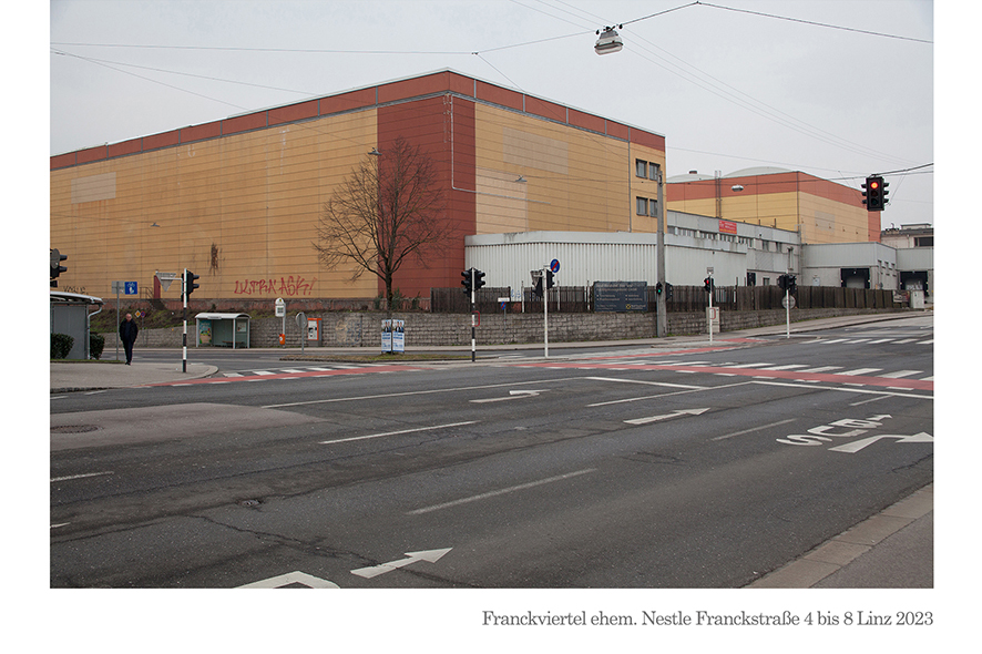 Franckviertel ehem. Nestle Franckstraße 4 bis 8 Linz 2023 © Billensteiner Renate