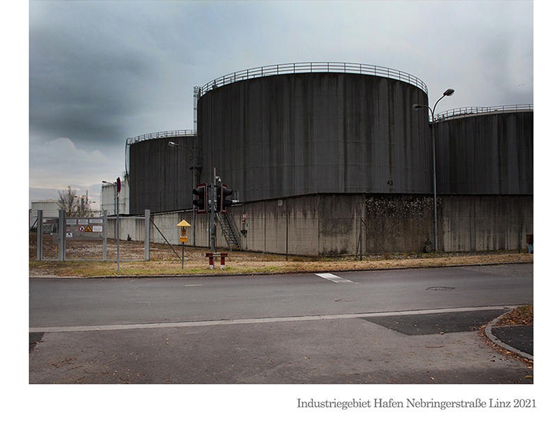 Industriegebiet Hafen Nebringerstraße Linz 2021 © Billensteiner Renate