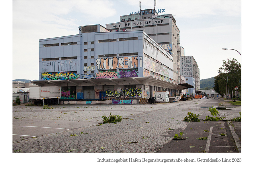 Industrieviertel ehem. Getreidesilo Linz 2023 © Billensteiner Renate