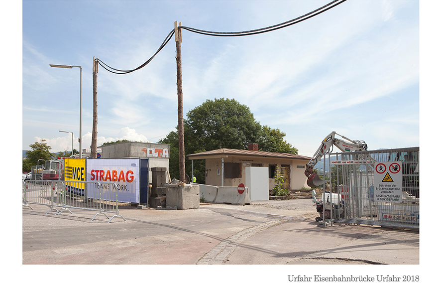 Urfahr Eisenbahnbrücke Urfahr Juli 2018 © Billensteiner Renate