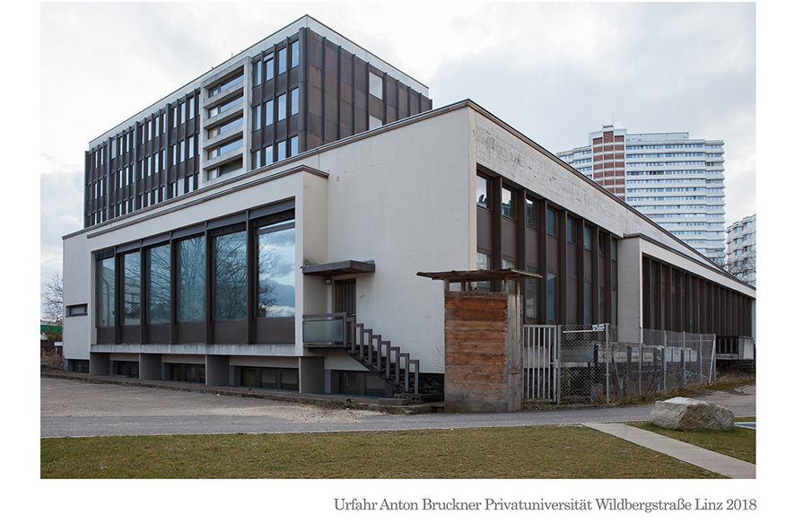 Urfahr ehem. Anton Bruckner Privatuniversität Wildbergstraße Linz 2018 © Billensteiner Renate