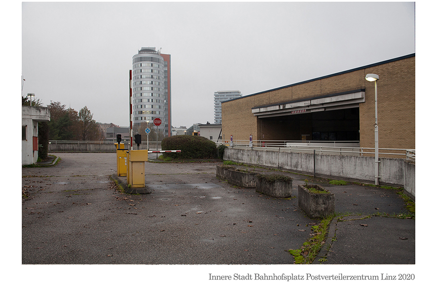 innere Stadt Bahnhofplatz Postverteilerzentrum Linz 2022 © Billensteiner Renate